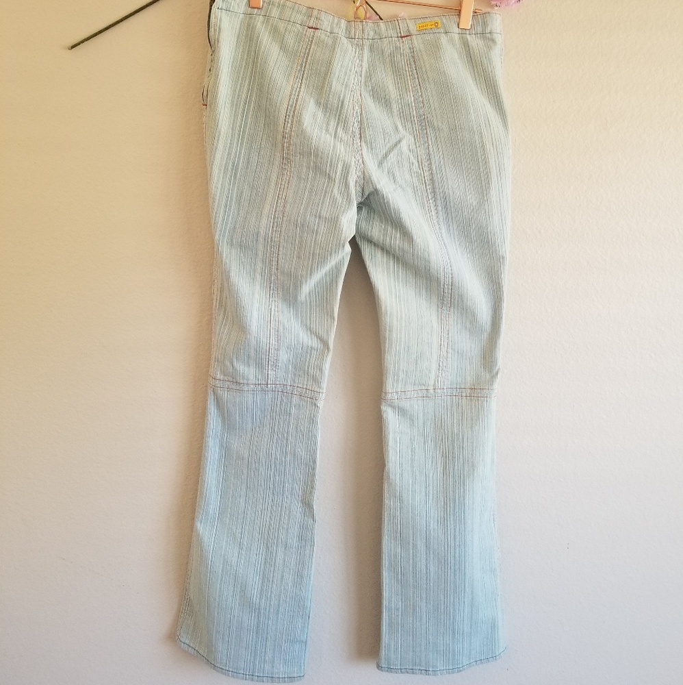 Vintage Gasoline Flare Jean's size 11 - Picture 4 of 9